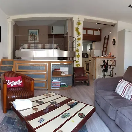 Daire Loft Au Centre Ville, Calme, 200m De La