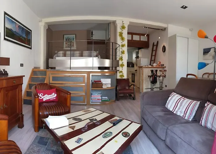 Appartement Loft Au Centre Ville, Calme, 200m De La